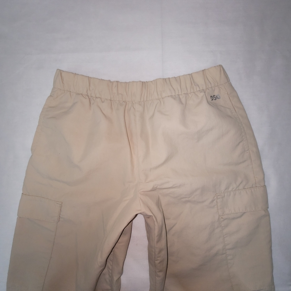 DSG Khaki Nylon Cargo Joggers Kids Size XS (6-7) - Picture 3 of 12